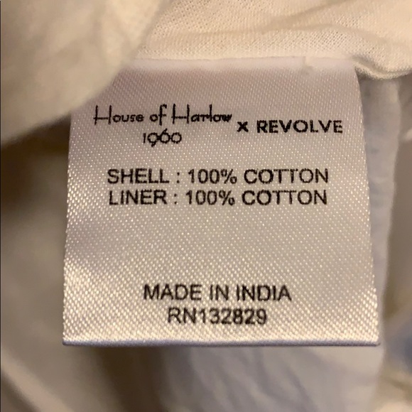 House of Harlow 1960 xRevolve Frans Lace- Up Dress - Picture 9 of 9